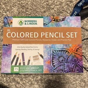 XL Colored Pencil Set - 75 Vibrant Shades